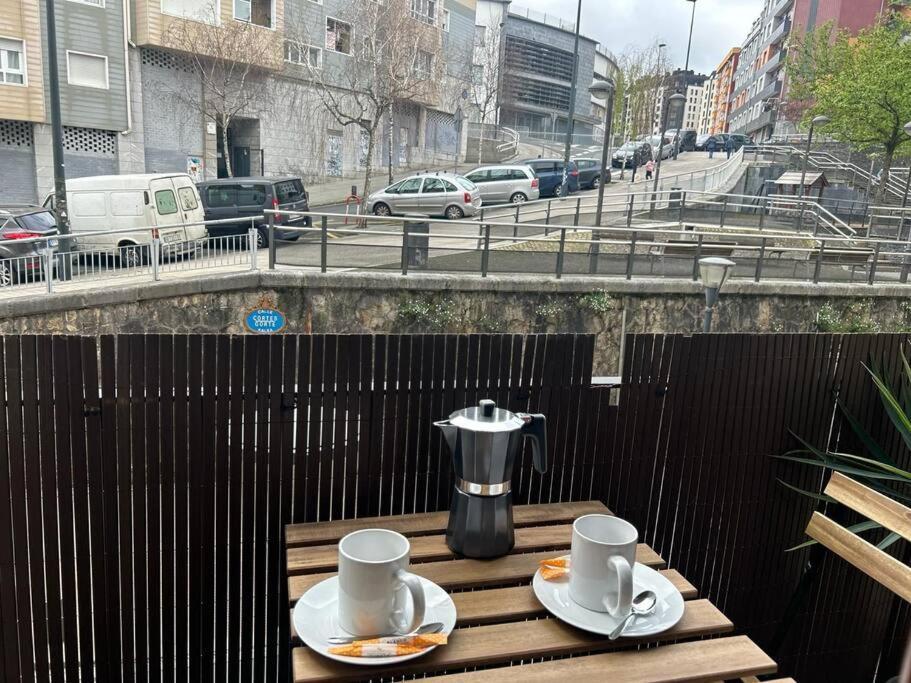 Piso Deluxe Con Balcon Cerca Del Casco Viejo Daire Bilbao Dış mekan fotoğraf